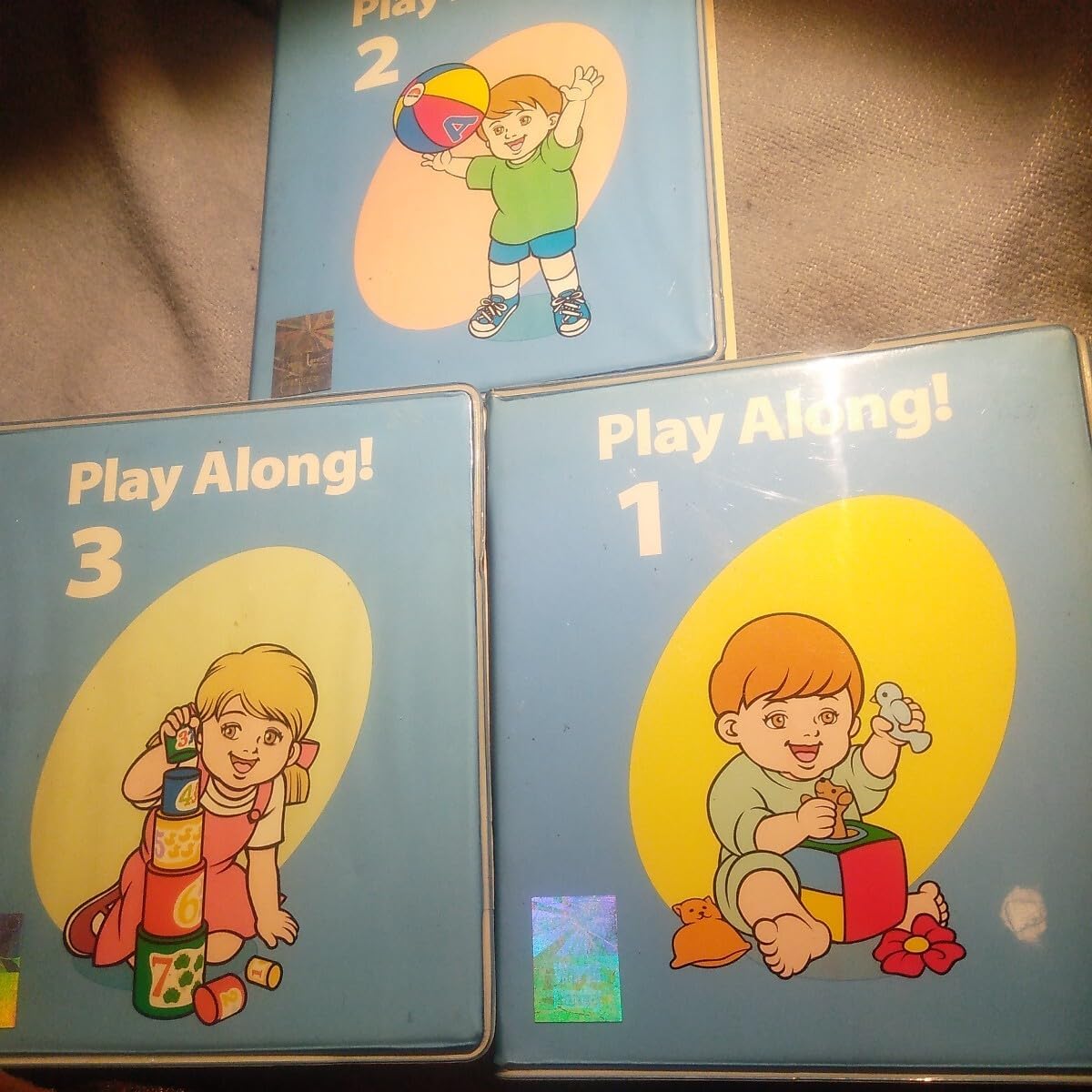 【美品】Play Along! DVDシリーズ 1-3巻 子ども向け教育DVD Play Along 1-3 3巻 売り ディズニー英語システム